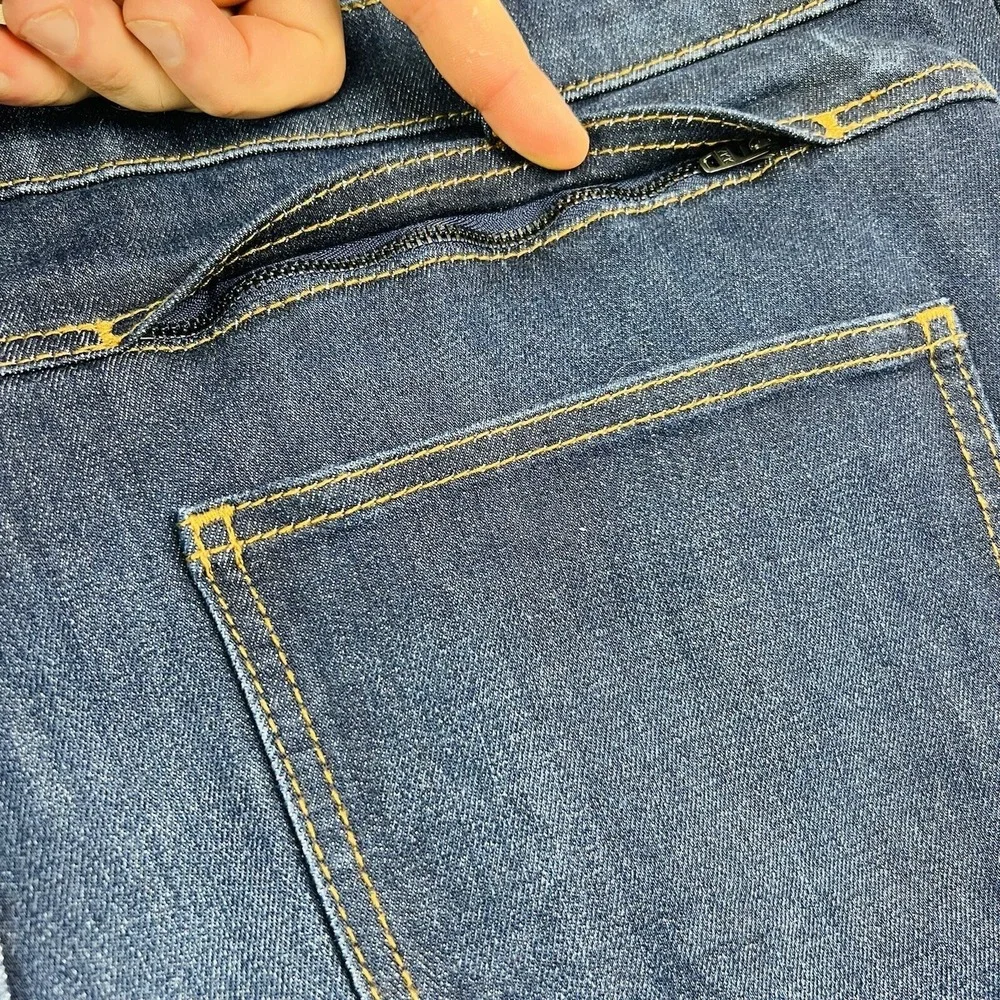 Rohan Dark Blue Cotton Polyester UV Protection 40+ 6 Pocket Jeans‎ Mens Size 38R